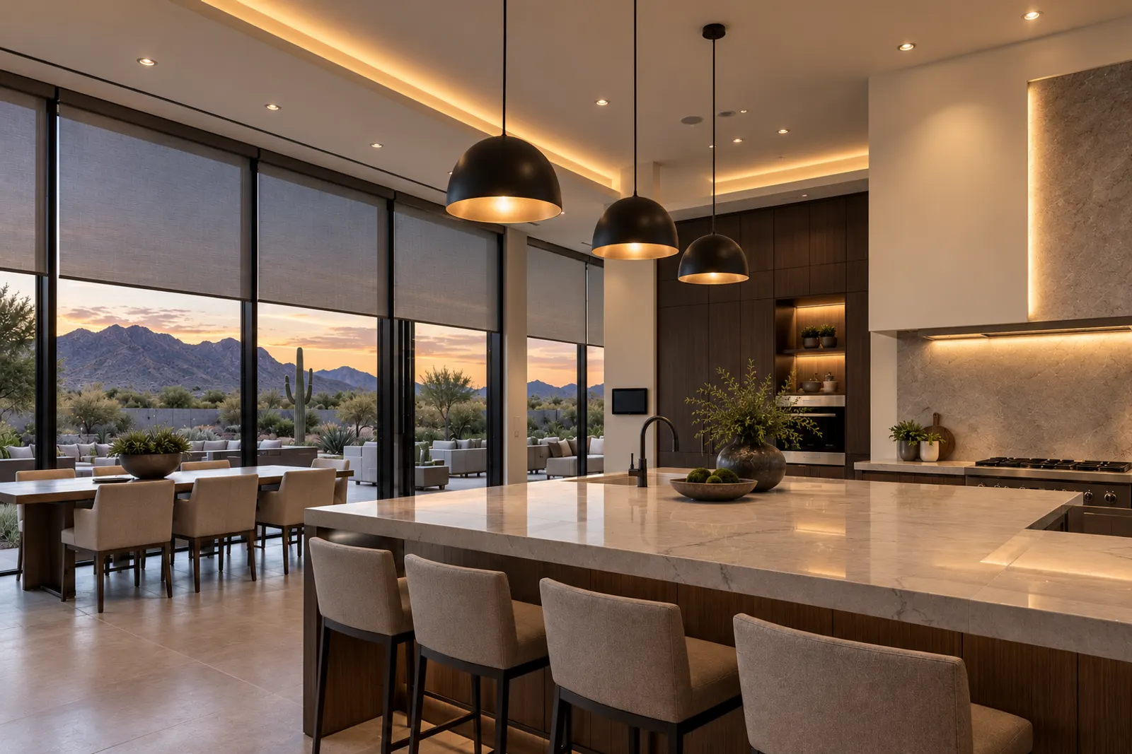 Lighting Control and Motorized Shades